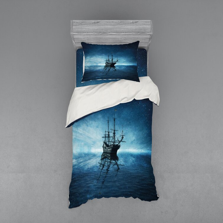 Pirate ship bedding top sets